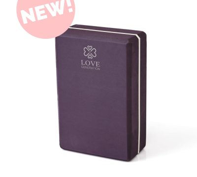 Love Generation Foam Yogablok - Peaceful Purple