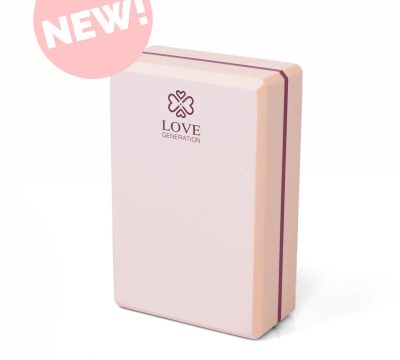 Love Generation Foam Yogablok - Precious Pink